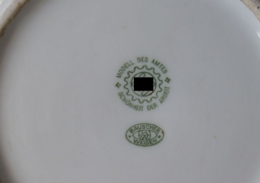 Bauscher Deutsche Arbeitsfront Canteen bowl "Amt für Schoenheit der Arbeit" 1941 porcelain (3297)